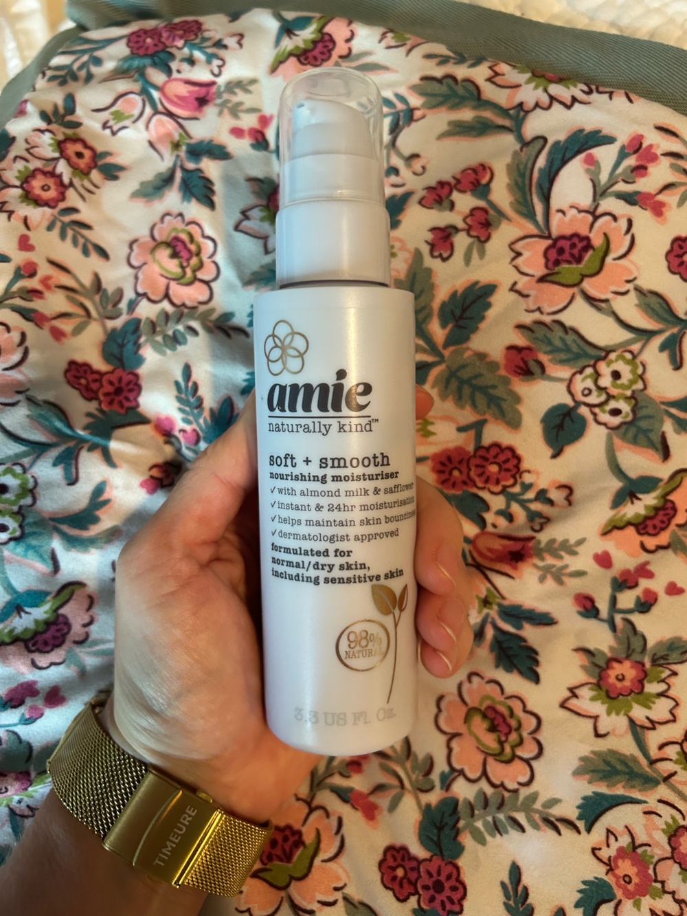 Amie naturally kind Soft + Smooth Body Lotion - White